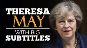 ENGLISH SPEECH _ THERESA MAY_ Britain, the Great Meritocracy (English Subtitles).mp4