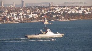 Патрульный корабль «Дмитрий Рогачёв» проекта 22160 впервые прошел турецкие проливы