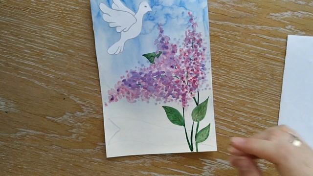 Аппликация ко Дню Победы! Поделка с детьми на 9 Мая смотреть онлайн