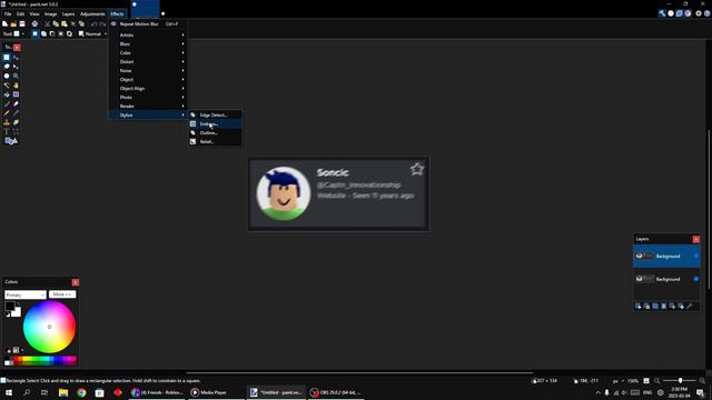 How I make a VHS effect on paint.net. смотреть онлайн