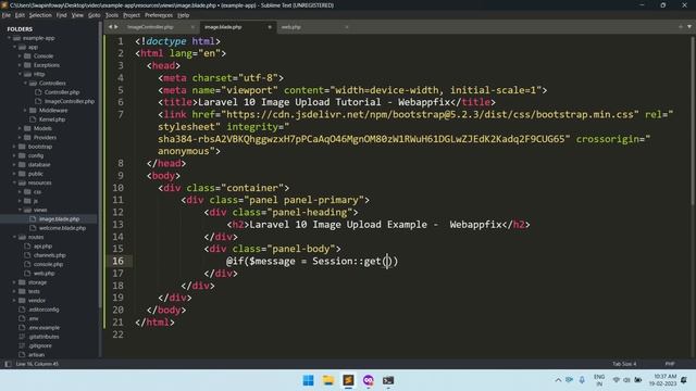 Laravel 10 Image Upload Example | Laravel File Uploads | Laravel 10 File Upload Example Tutorial