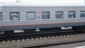 Электровоз ЭП2К-315 с поездом Караганда - Москва