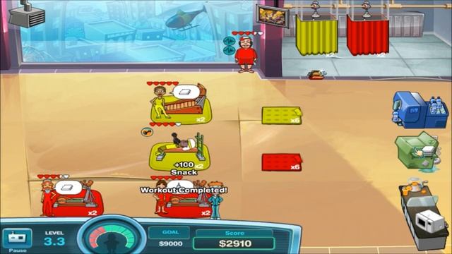 Fitness Dash Playthrough - Levels 3.2-3.3 part 9 смотреть онлайн