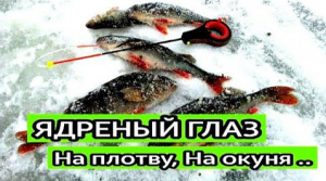 Безмотылка ЯДРЕНЫЙ ГЛАЗ. УЛОВИСТЫЕ МОРМЫШКИ ВЫРУЧАЛКИ НА ПЛОТВУ, ОКУНЯ