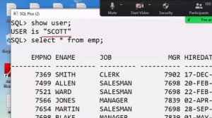 ORACLE 19c tutorials  by Mr. Murali Sir