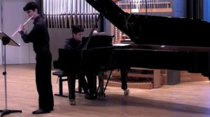 Dutilleux Sonatine: Vítor Diniz and Wataru Yoshida