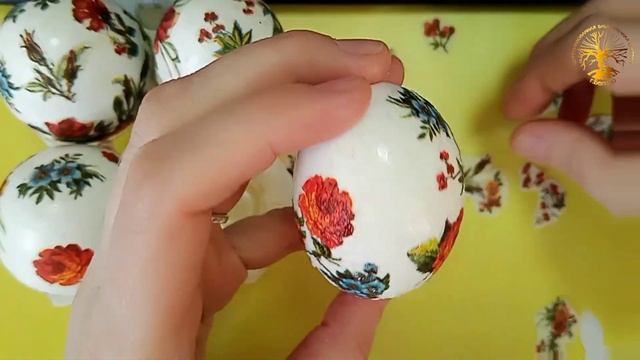 Мастер класс Пасхальные яйца в технике декупаж смотреть онлайн