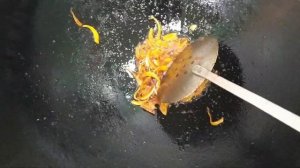 жареный лагман в казане