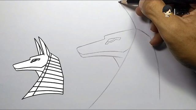How to draw Anubis смотреть онлайн
