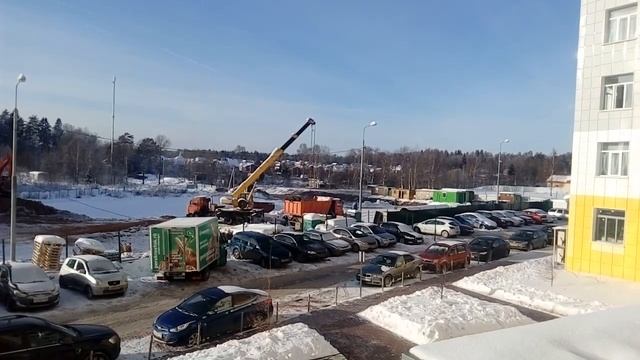 ЖК-Зеленоградский Прокладка коммуникаций 1 смотреть онлайн