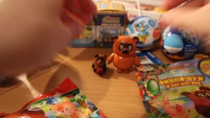 Винни Пух и друзья. Распаковка игрушек