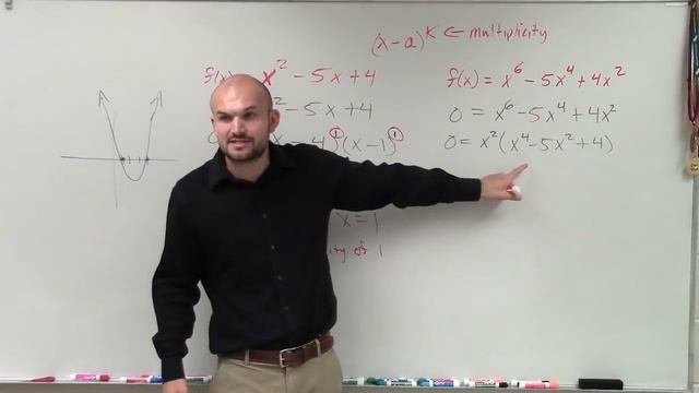 How do we find multiplicity and use it to graph a polynomial