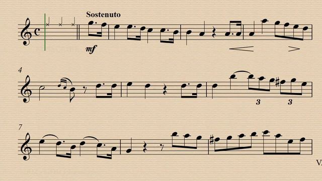 1 & 2 - M. Giuliani - 16 Pieces Faciles et Agreables pour la Flute et Guitarre Op.74 - Backing trac смотреть онлайн