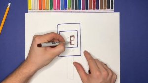 Как нарисовать Дорожный Знак Автозаправка|Рисуем знаки Дорожного Движения