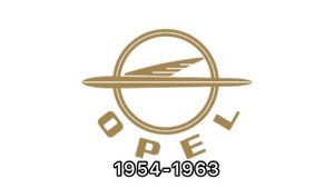 Opel historical logos
