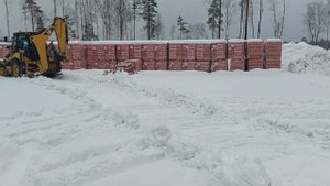 Один день из Жизни Манипуляторщика / Погрузка кирпича на Манипулятор #21