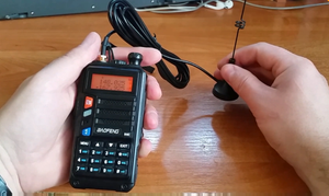 дальнобойная АНТЕННА UT-106 для рации Baofeng с Алиэкспресс /распаковка # China Mina