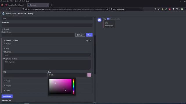 How to make reaction roles for your discord server with webhook in 3 minutes! Carl-bot. смотреть онлайн