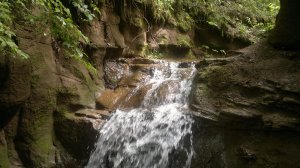 Чемошур-Уча  каньон с водопадами на территории Удмуртии.