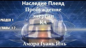#1?Амора Гуань Инь? НАСЛЕДИЕ ПЛЕЯД? ПРОБУЖДЕНИЕ ЭНЕРГИИ КА?АУДИОКНИГА?Канал @lena_tells_u4088