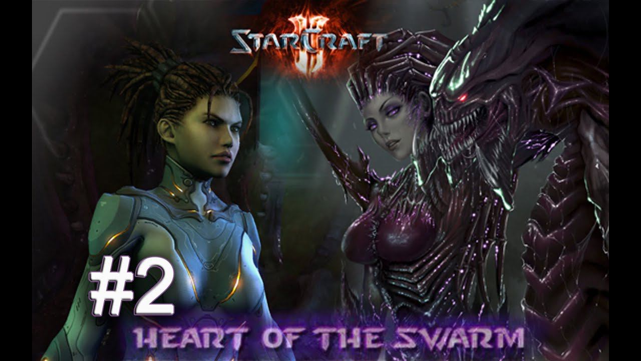 Прохождение StarCraft 2 Heart of the Swarm - Часть 2 - Снова в седле