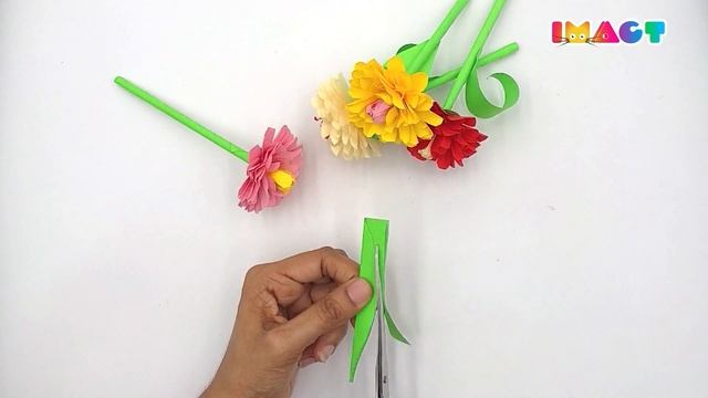 2 Different & Beautiful Paper Flowers| Diy Flower| Flower Making смотреть онлайн