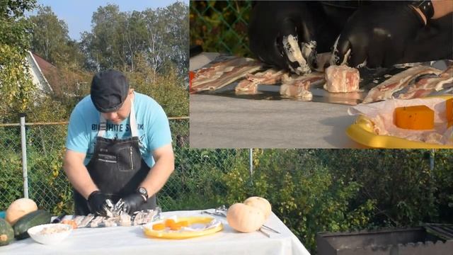 Рецепт шашлыка из тыквы для вегетарианцев  и не только!Такого вы не пробовали!
