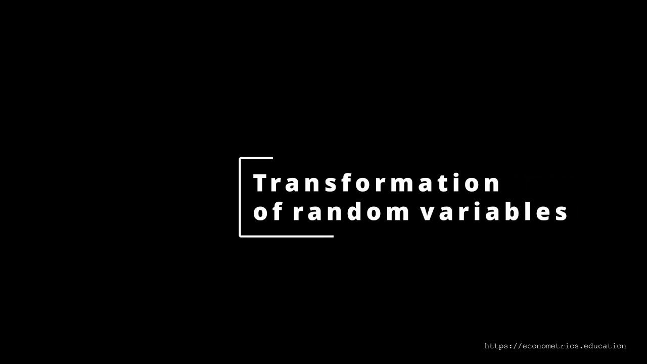 Statistics - Problem 3. Transformation of random variables. Uniform to Exponential