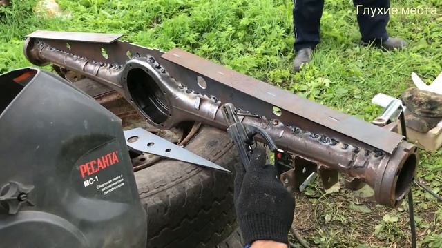 Усиливаем мост на ниве усилителями T-power смотреть онлайн