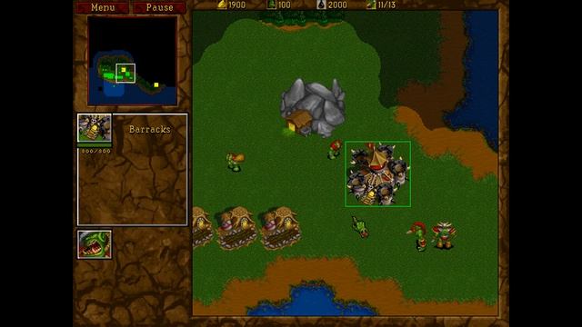 WarCraft 2: Battle.net Edition (PC) gameplay смотреть онлайн