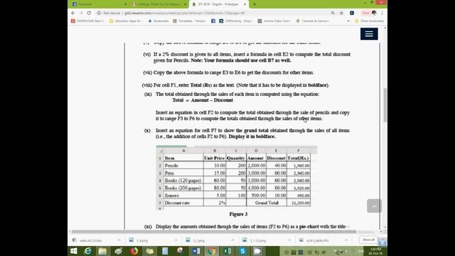 GIT Prototype Exam 2018 Spreadsheet with Answers English смотреть онлайн