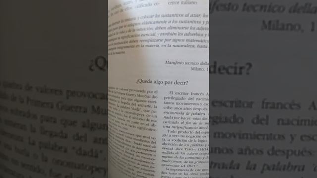 Manifiesto técnico de la literatura futurista. Filippo Marinetti.
