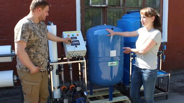 Система подготовки воды для полива растений смотреть онлайн