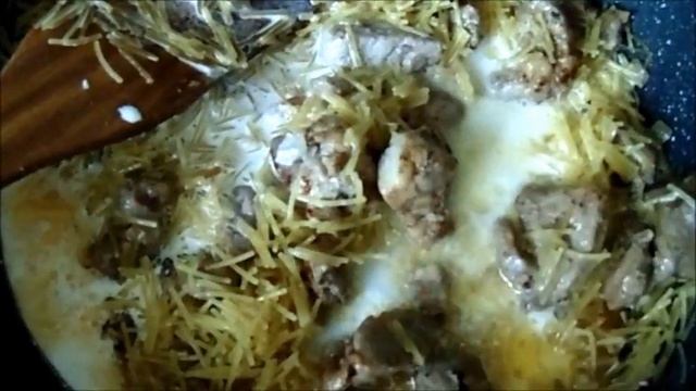Жареная вермишель с мясом?? смотреть онлайн
