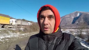 АВТОПутешествие из СПб в Грузию на машине, зимой (Часть 2). Гудаури, Горы, Сноуборд, Тбилиси.