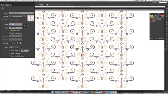 How to Use the Pattern Tool in Adobe Illustrator смотреть онлайн