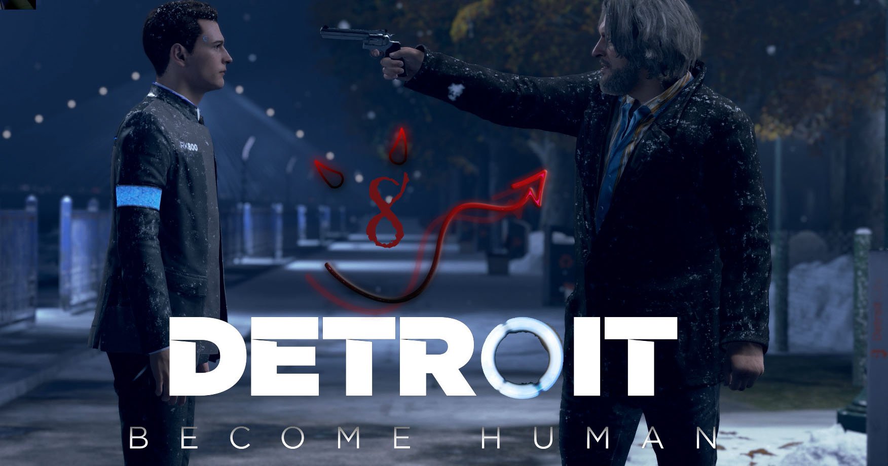 Detroit  Become Human ❤ 8 серия ❤  Причина пьянства Хэнка раскрыта! Он философ...