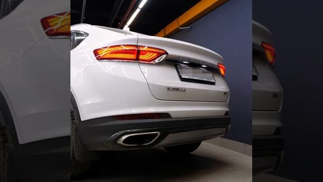 Доработанный выхлоп Geely Tugella смотреть онлайн