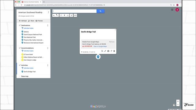 How to plan road trip w/ Google My Maps смотреть онлайн