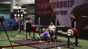 Народный жим 1\2 своего веса. Женщины.