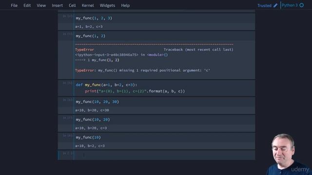 4.4 - Positional and Keyword Arguments in Python || Coding