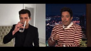 Tom Holland Shows Off His Pants-less Look During Jimmy Fallon Interview