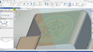 T-FLEX CAD. Деталь 4 Листовой металл и 3D профиль с самопересечениями