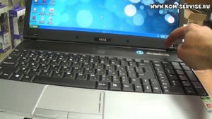 Как подключить вай фай и тачпад на ноутбуке MSI VR610X
