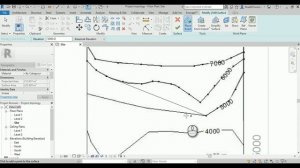 Revit Architecture - Extras _ Site Topography _ Contour Lines