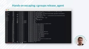 Escaping a Docker container