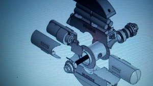 Электрический привод в 3D