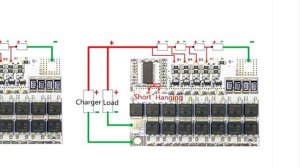 Li-ion/LiFePo4 Battery Protection 100A BMS 3S 4S 5S 12V 16.8V 21V With Balance Charging Module.