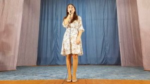 Акиньшина Маргарита - песня "Взлетай на крыльях таланта". Руководитель: Попова Г.П.