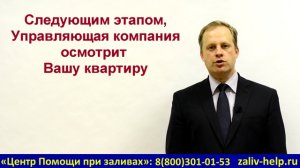 Залив квартиры. Консультация юриста.